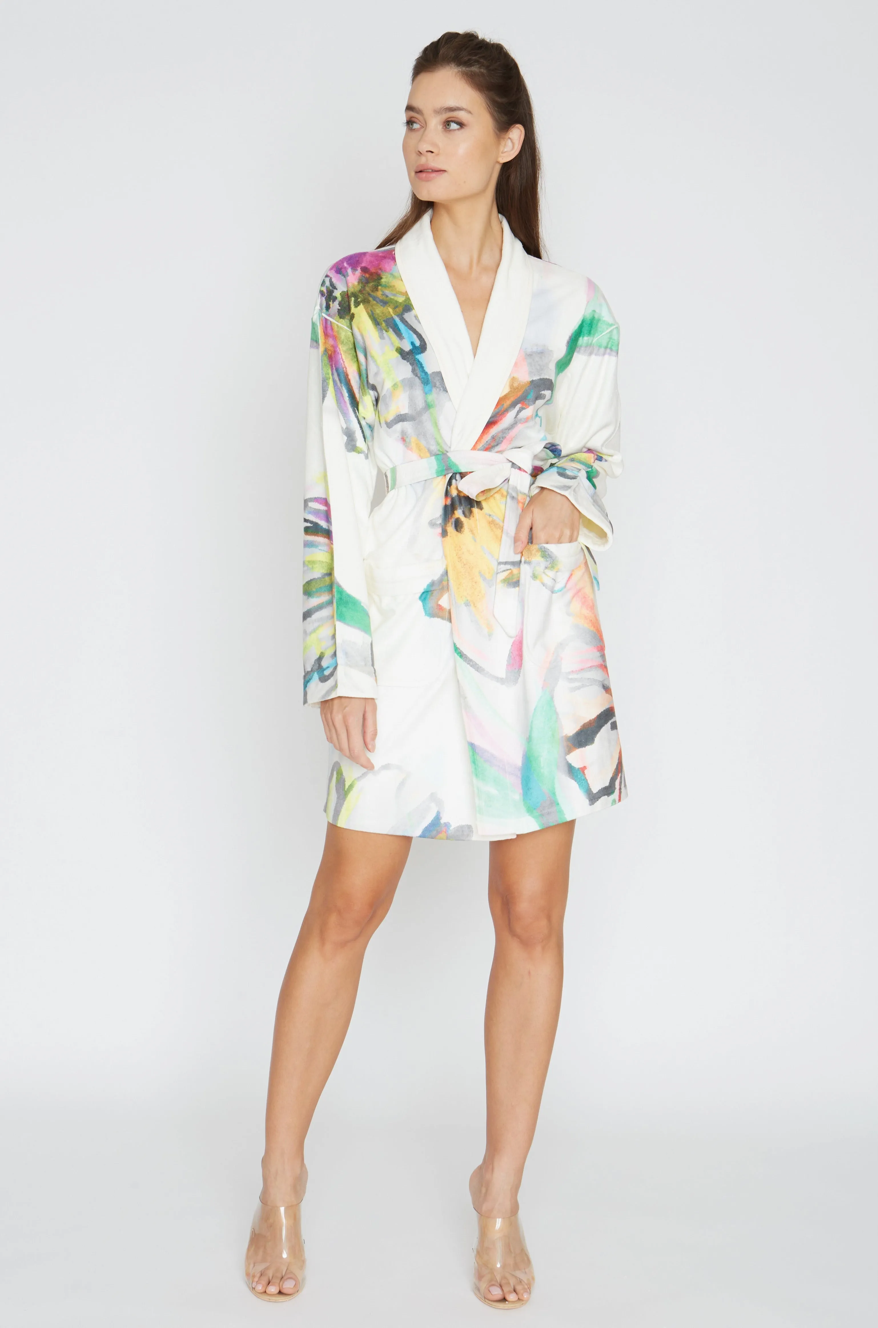 Aquarelle Short Robe