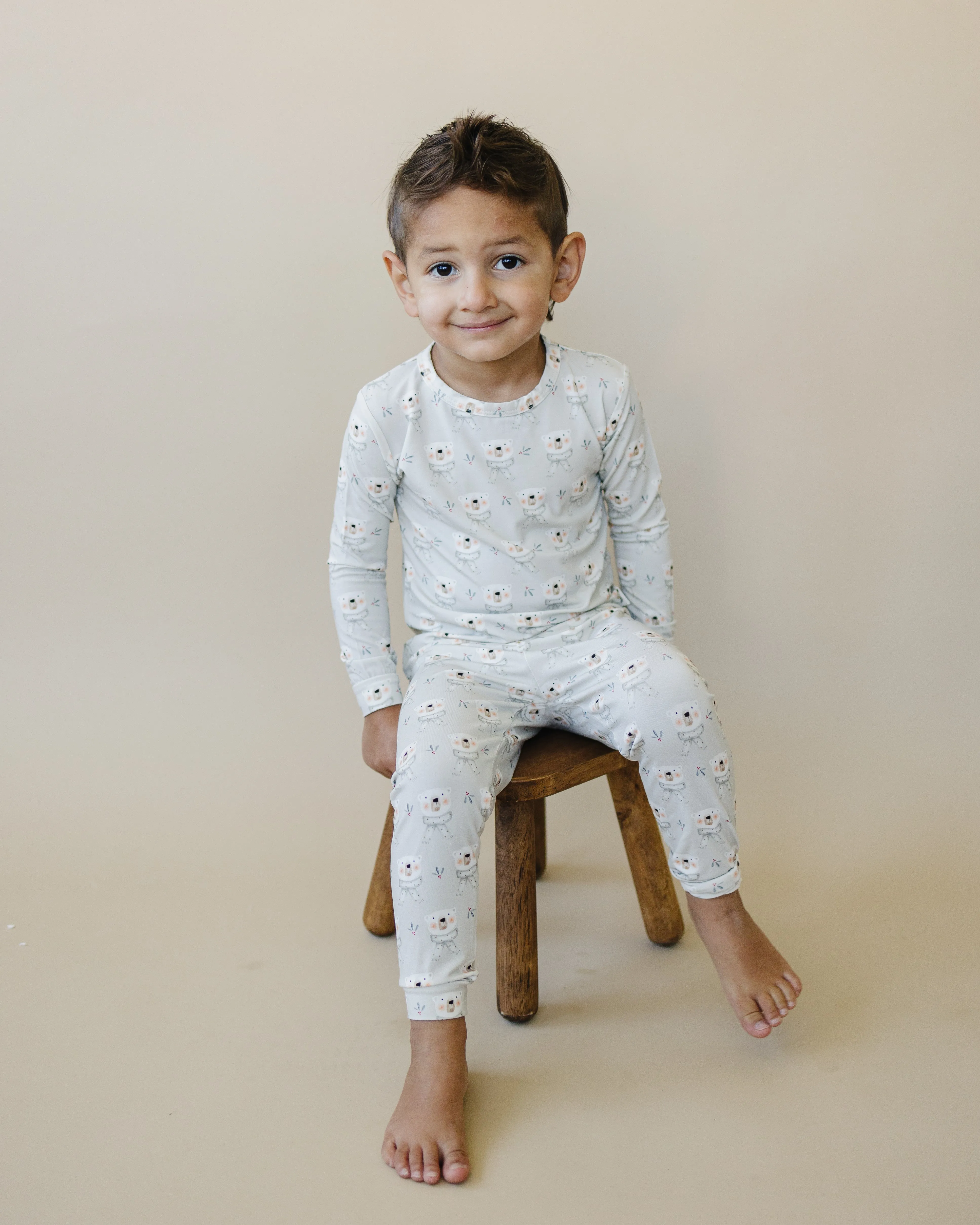 Beary Sleepy 2pc Bamboo Pajamas