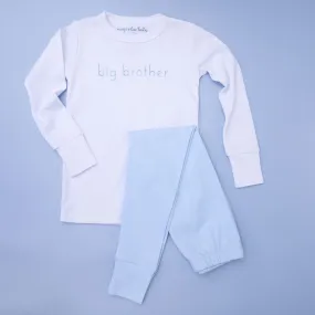 Big Brother Embroidered Long Pajamas