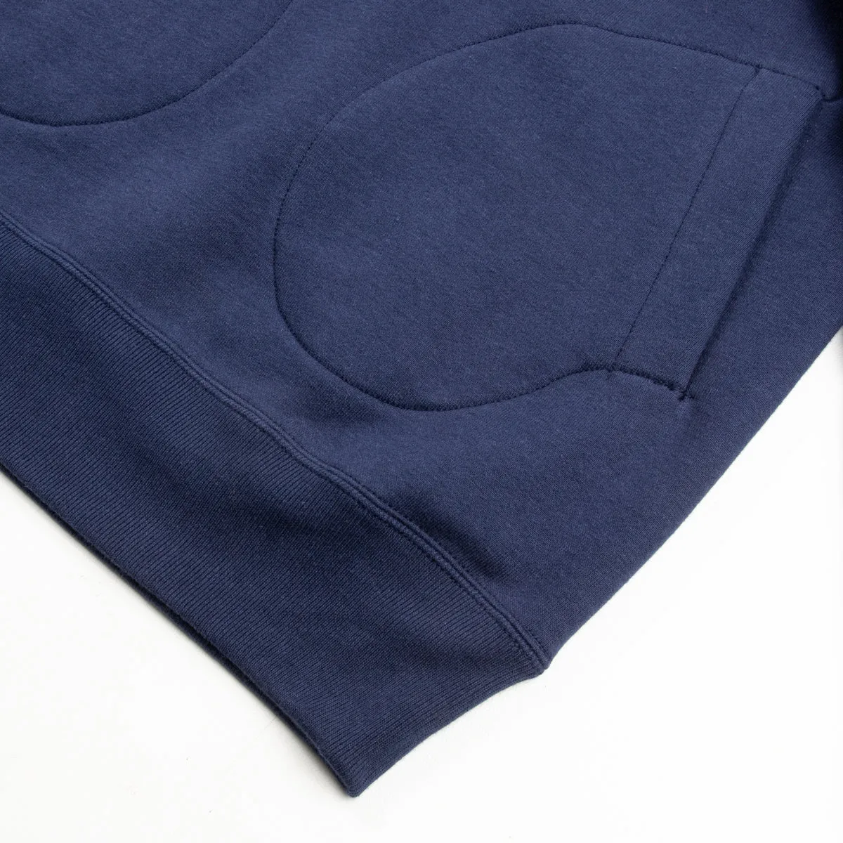 Boxing Glove Pocket Hooded Sweatshirt - Navy