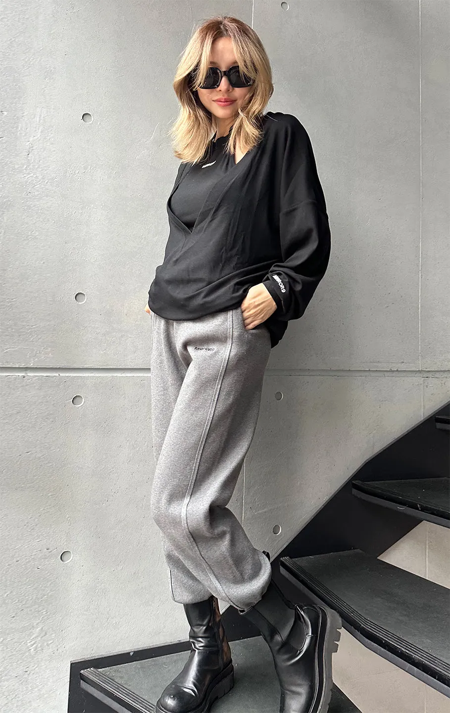 Comfort knit pants/3color