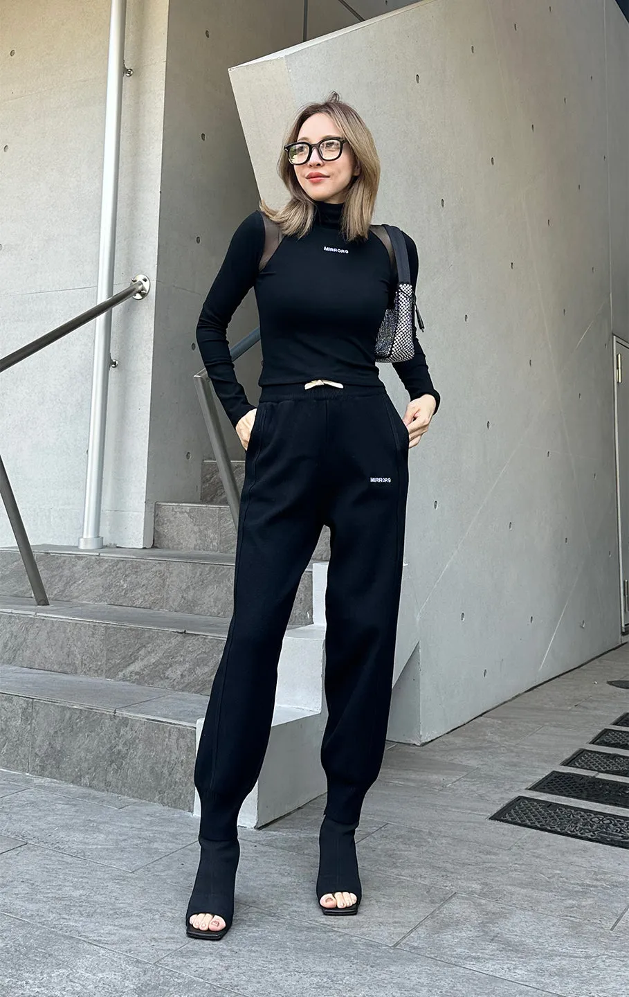 Comfort knit pants/3color