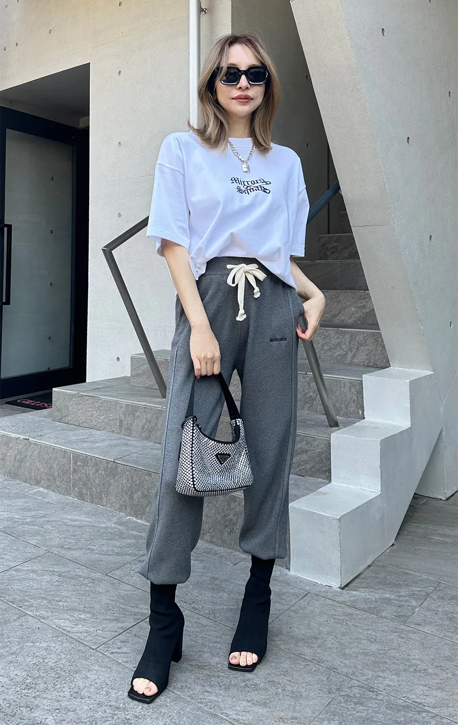 Comfort knit pants/3color