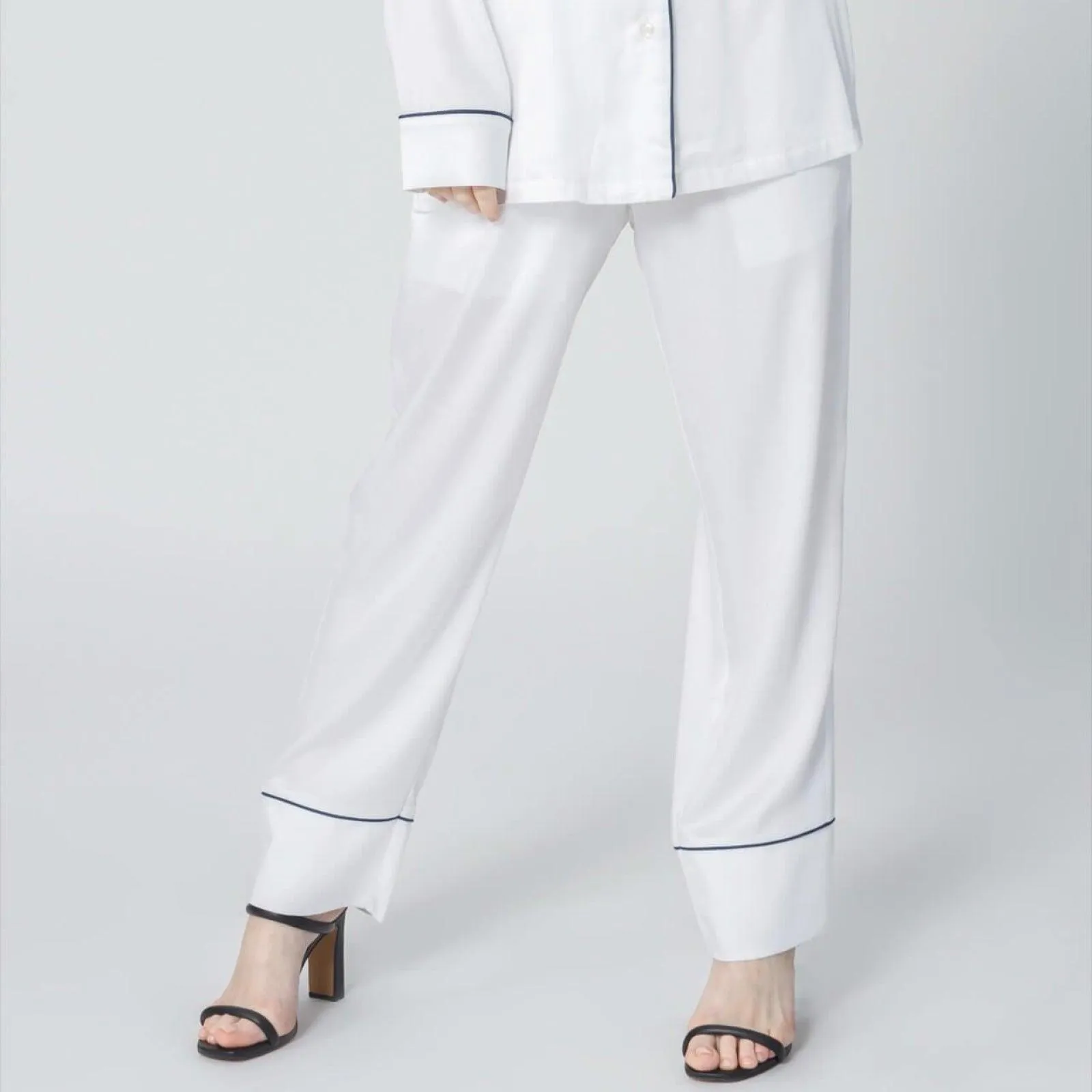 Comfort  Pajama Pants White