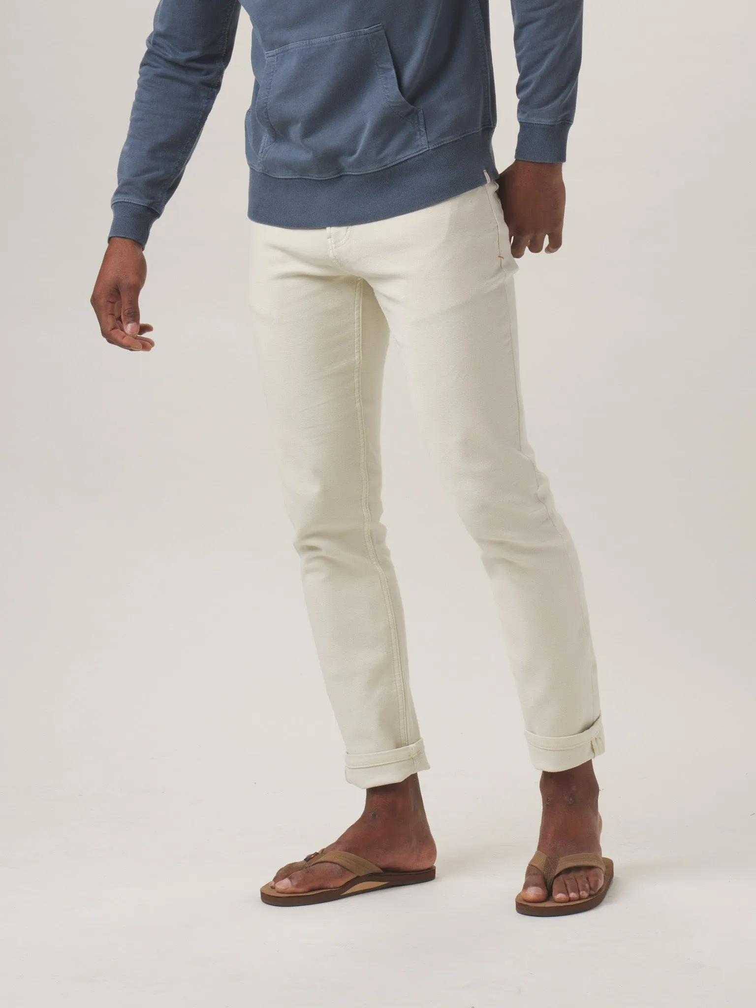 Comfort Terry Pant in Stone