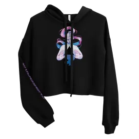 CyberDiva Crop Hoodie