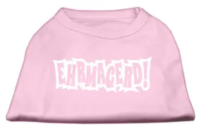 Ehrmagerd Screen Print Shirt Light Pink XL (16)