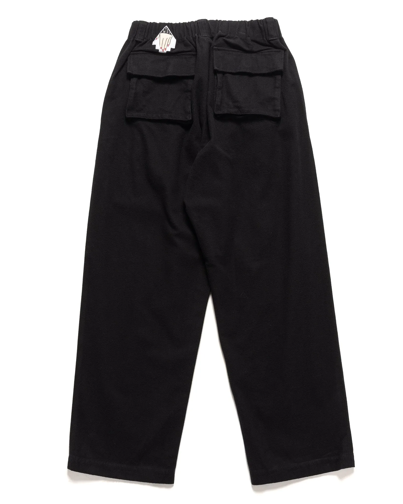 Flannel Comfort Pants Black