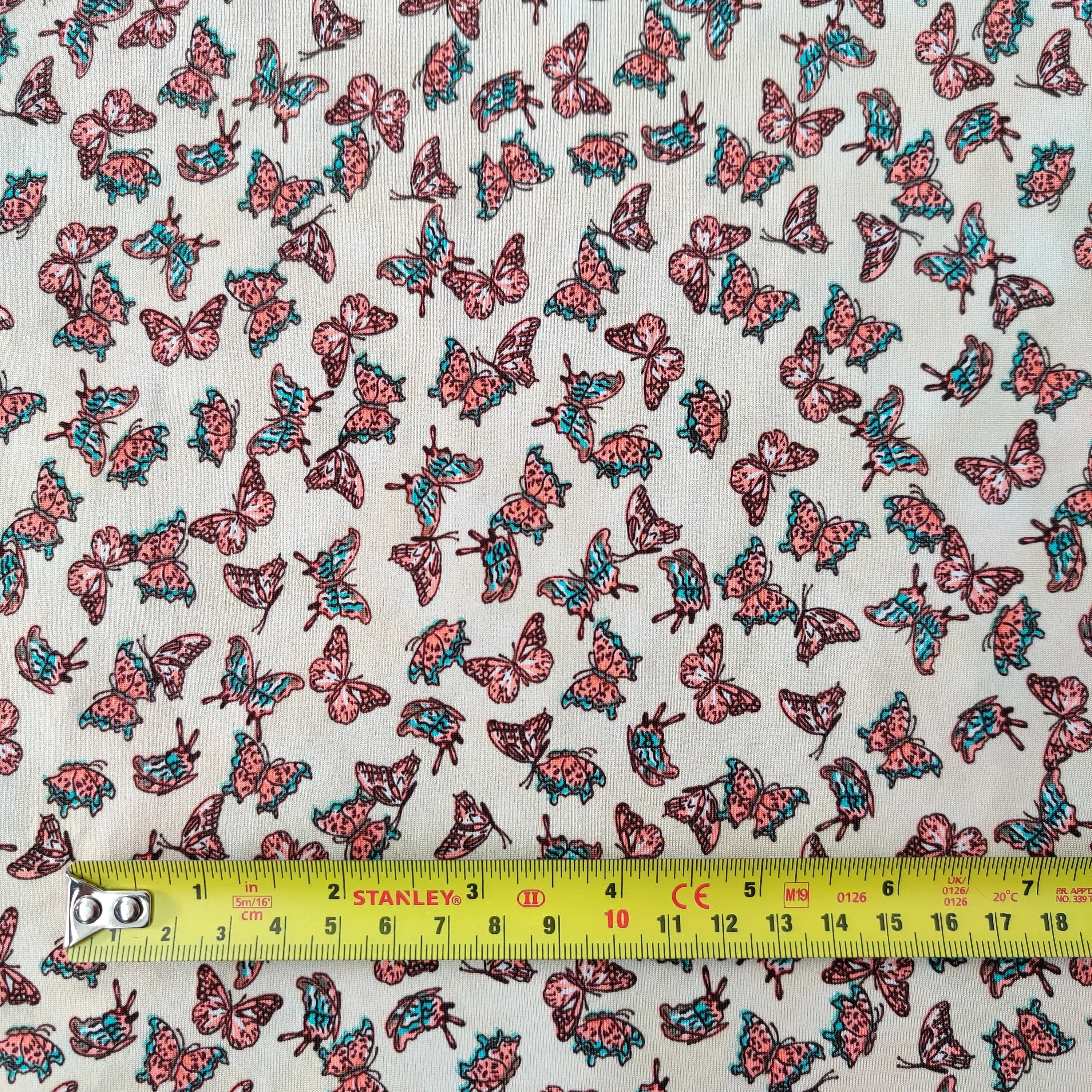 FS644 Butterfly Land Silky Stretch Knit Fabric