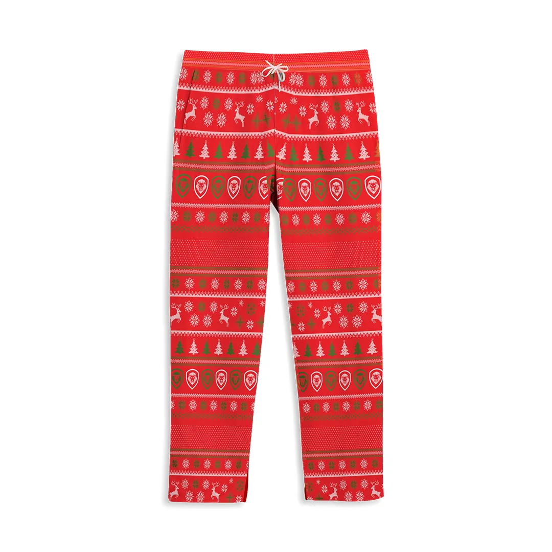 Future Looks Bright Men's Christmas Pajamas Top & Bottom Set