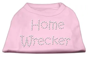 Home Wrecker Rhinestone Shirts Light Pink L (14)