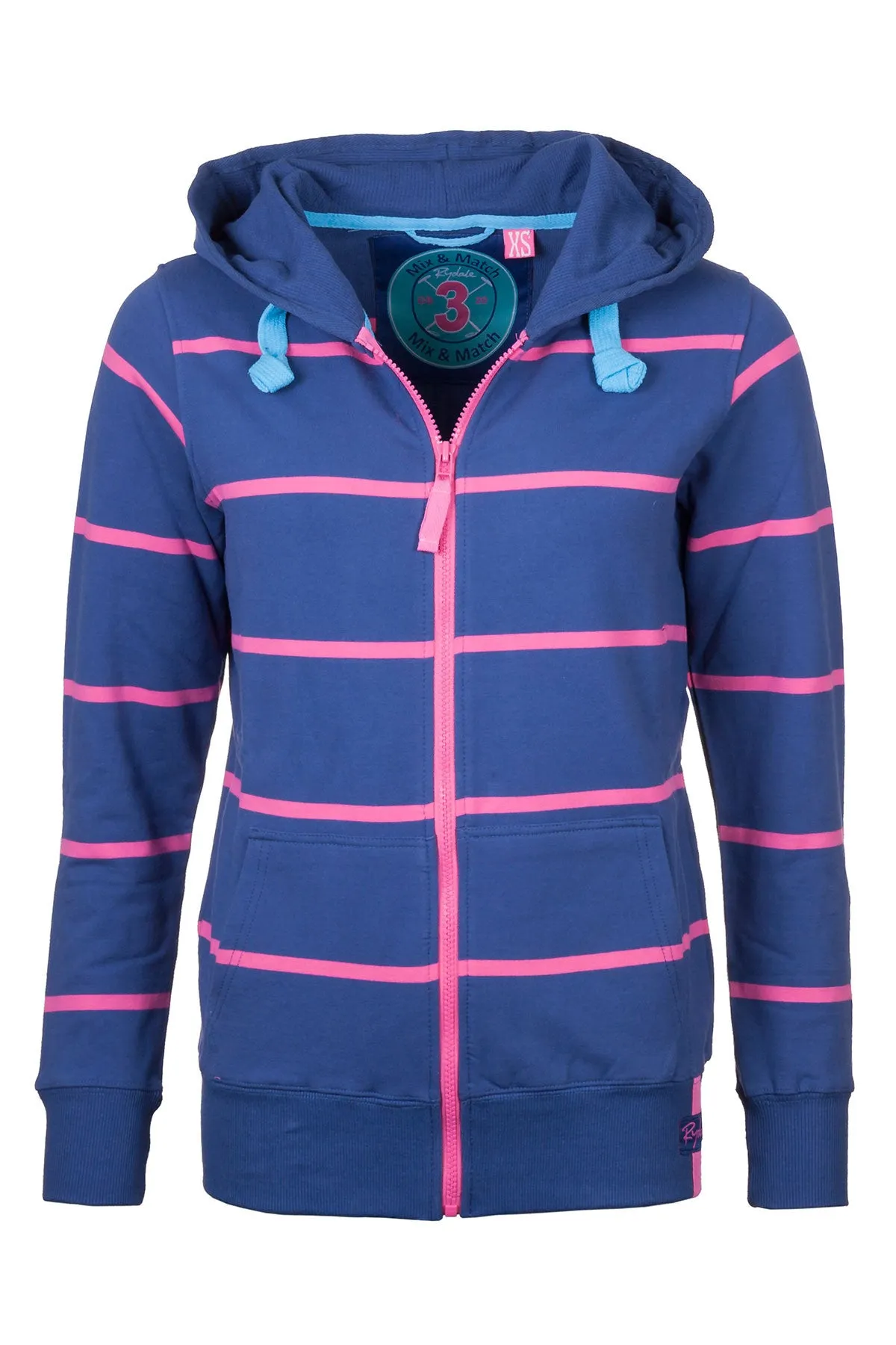 Ladies Hooped Hoody Full Zip