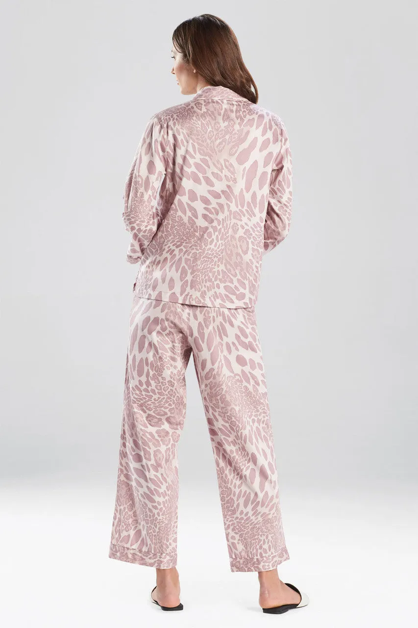 Leopard Printed Cotton Sateen PJ