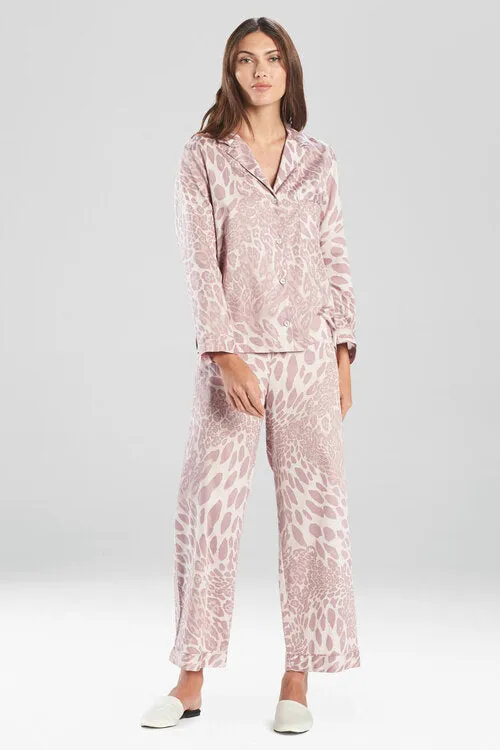 Leopard Printed Cotton Sateen PJ