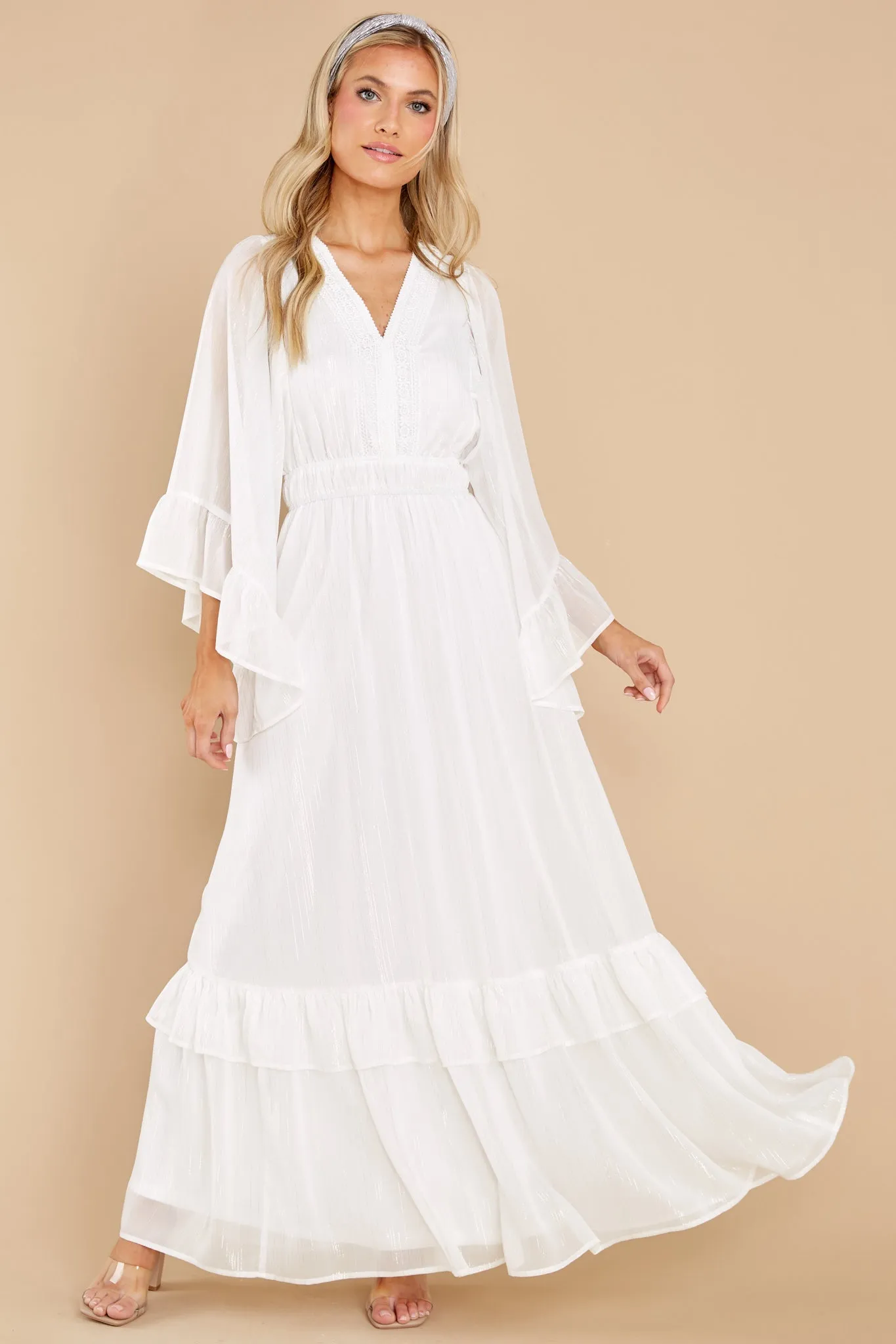 Let Me Show You White Maxi Dress