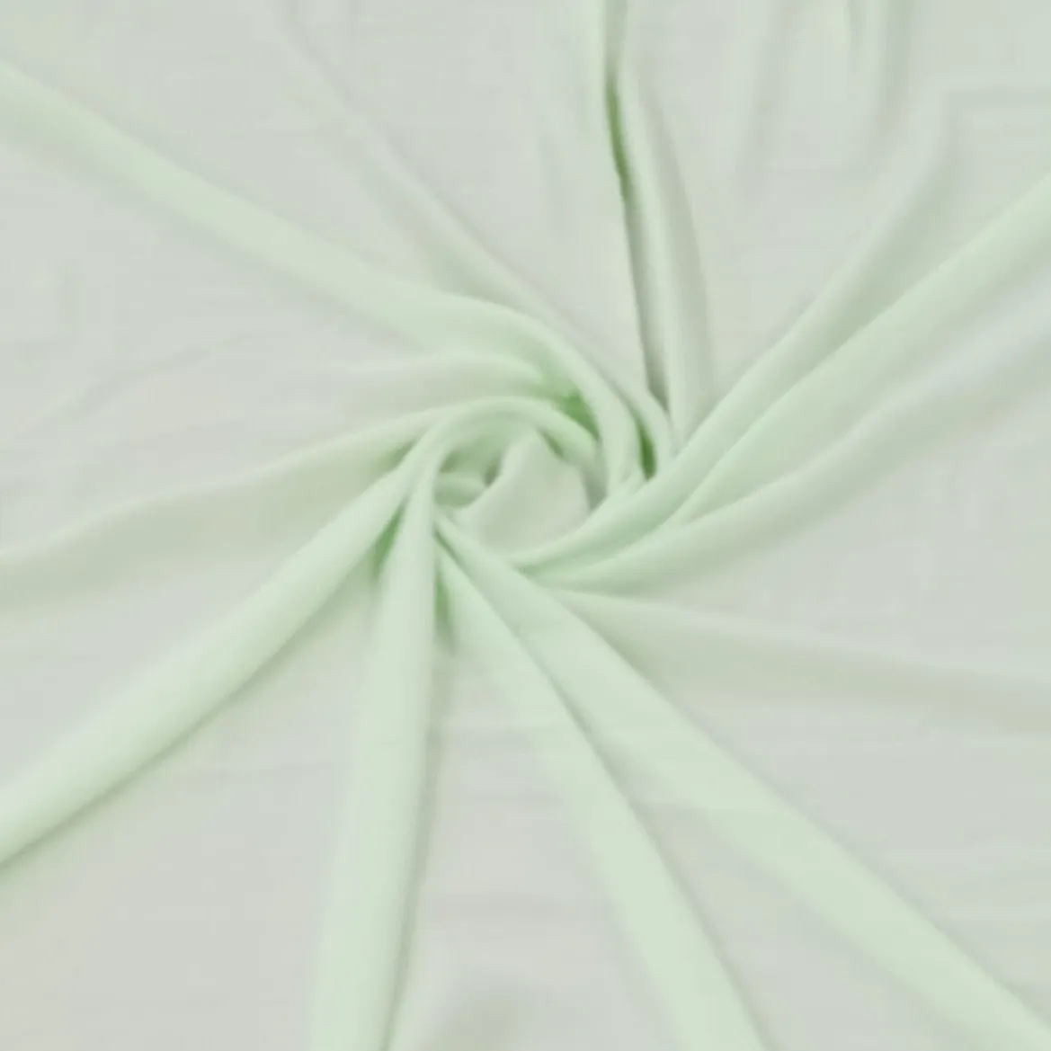 Light Green Solid Georgette Fabric