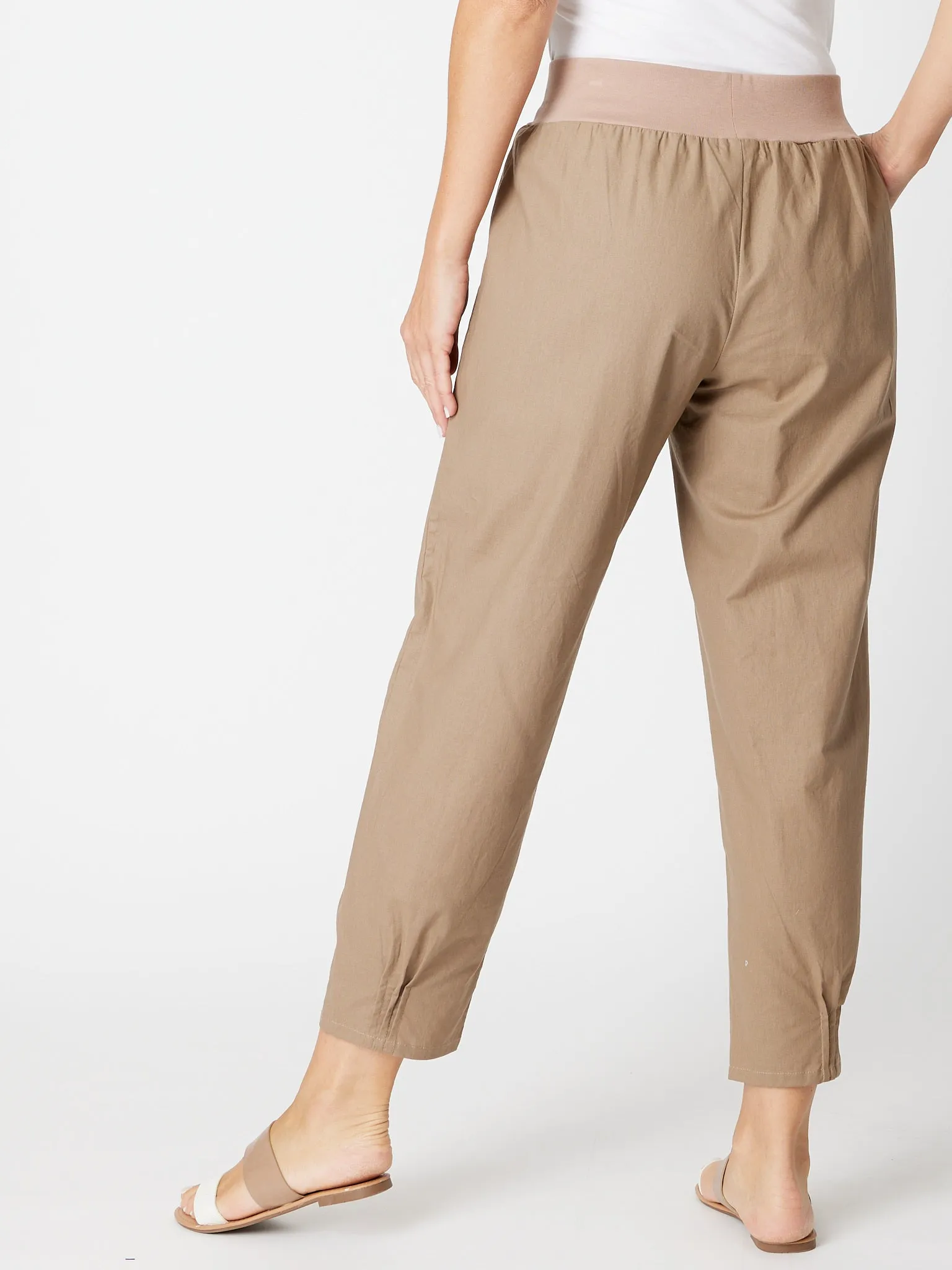 Linen Comfort Pant - Ginger- 30646