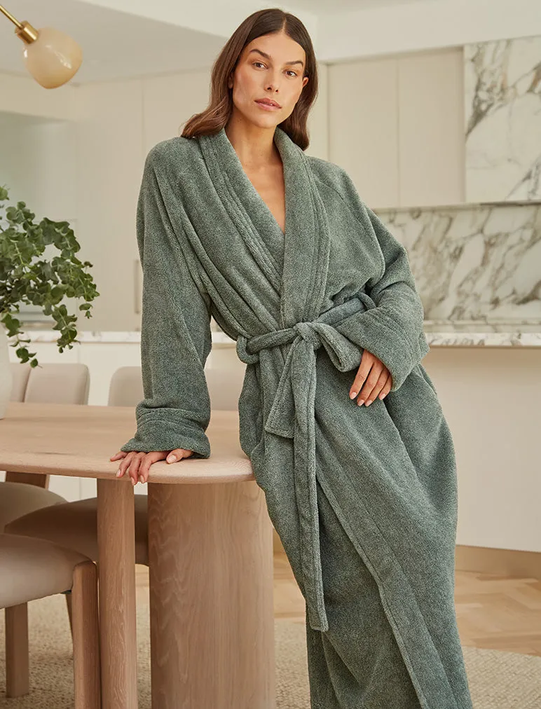 Long Plush Robe