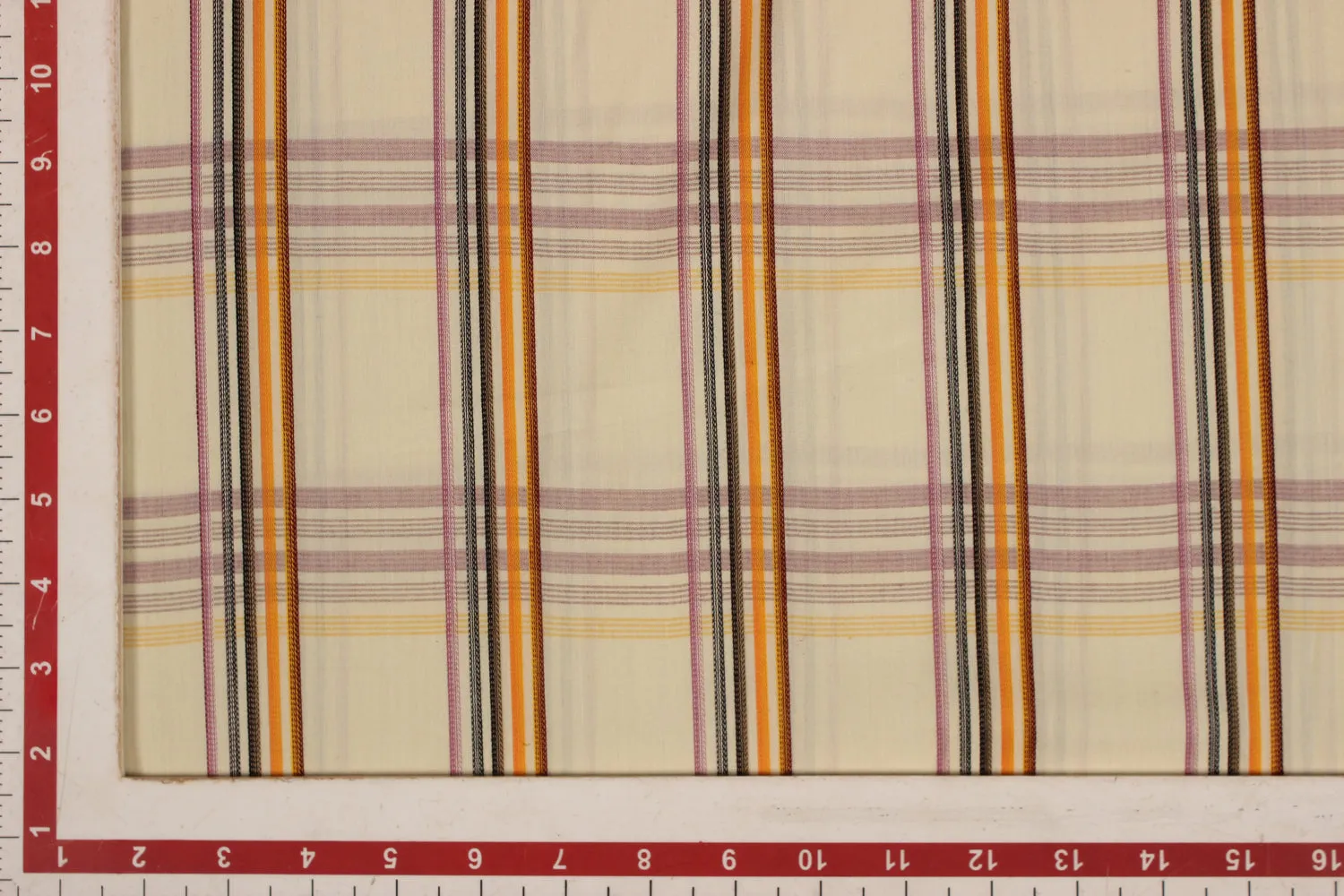 Multicolor Checks Cotton Yarn Dyed Fabric