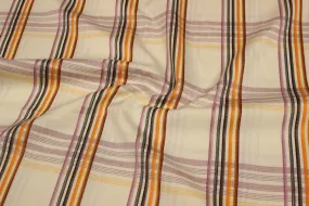 Multicolor Checks Cotton Yarn Dyed Fabric