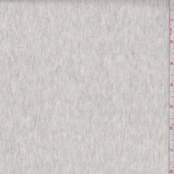 Oatmeal Hacci Brushed Knit Fabric