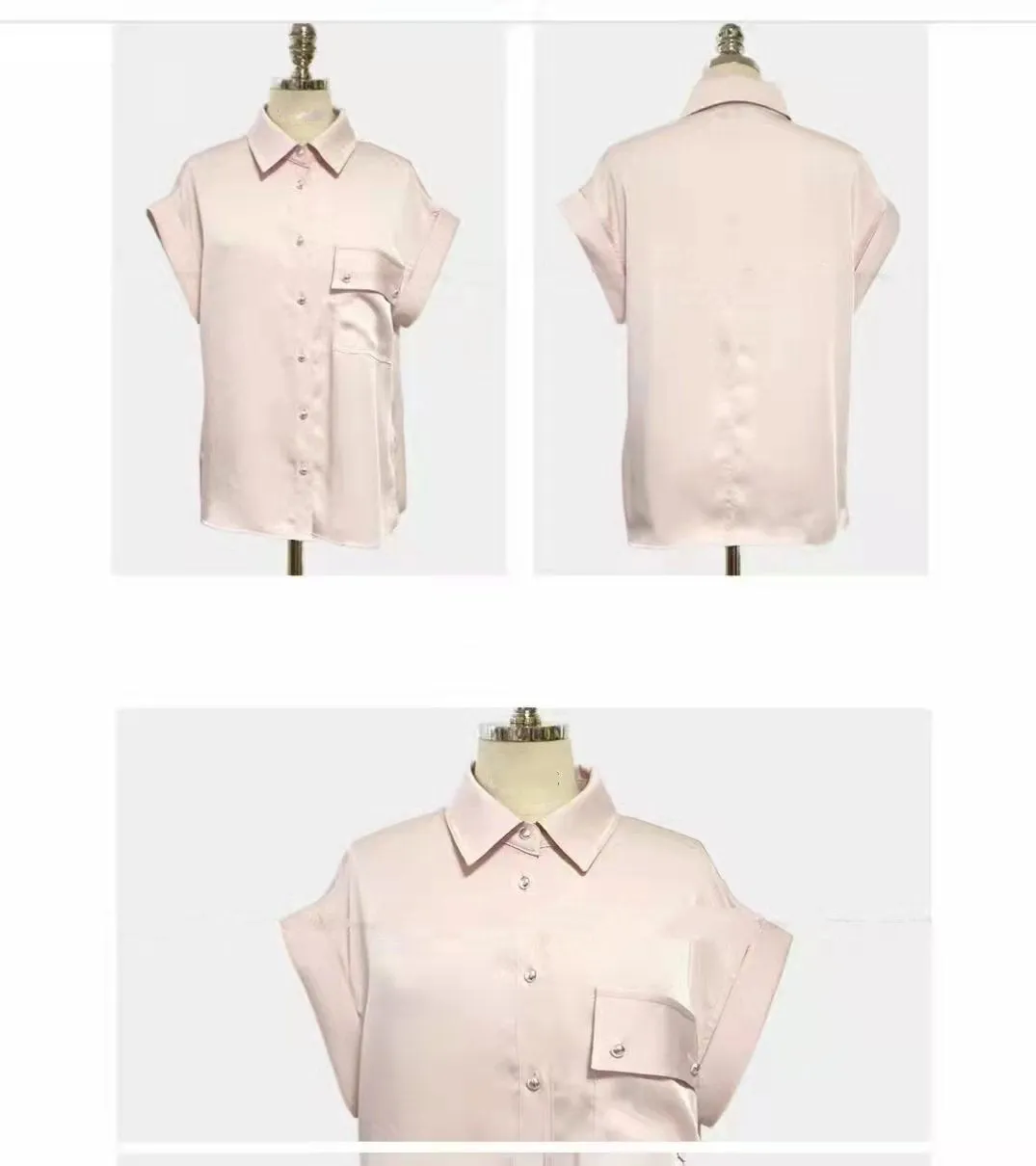 Pastel Collared Blouse