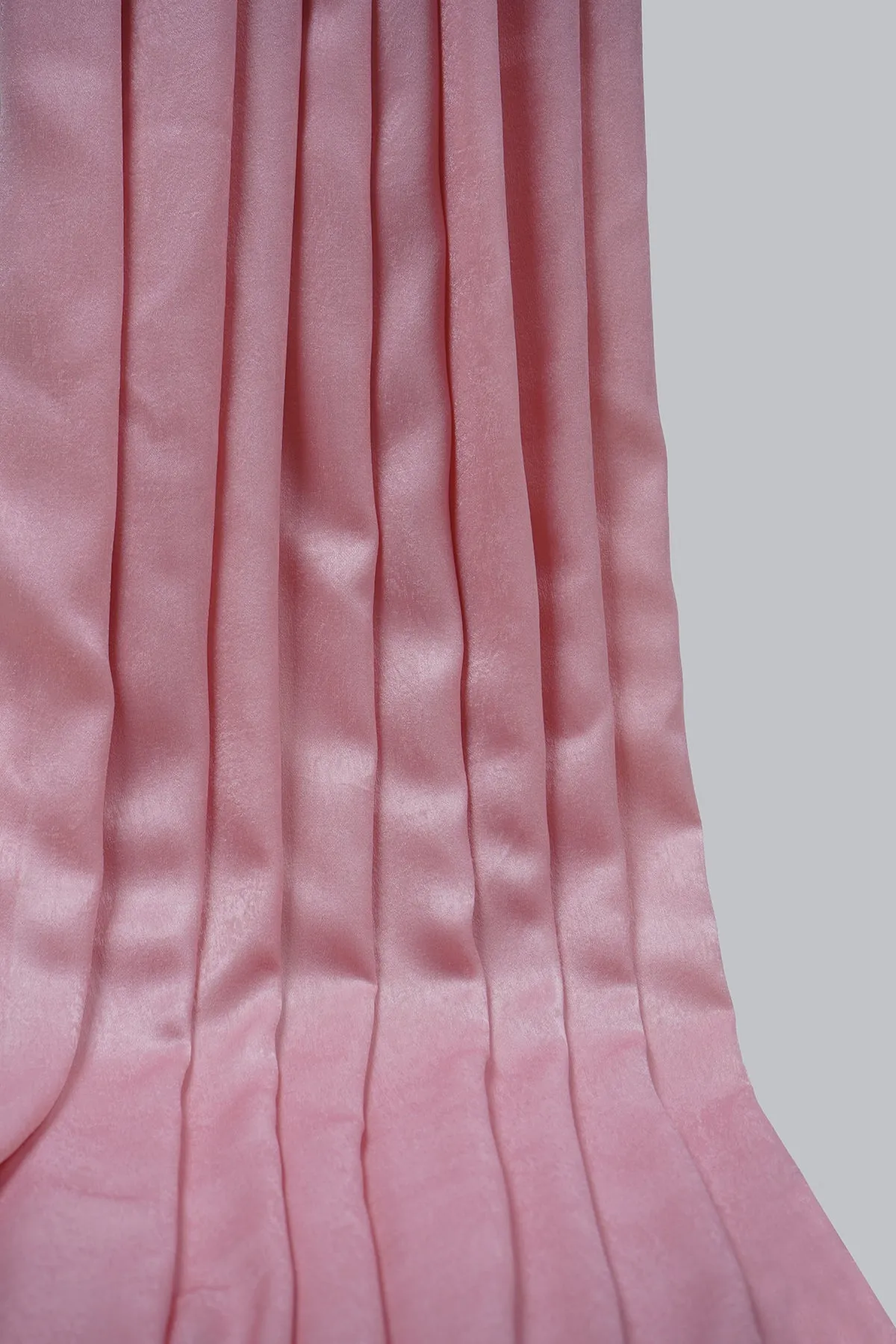 Pastel Pink Plain Dyed Dyna Velvet