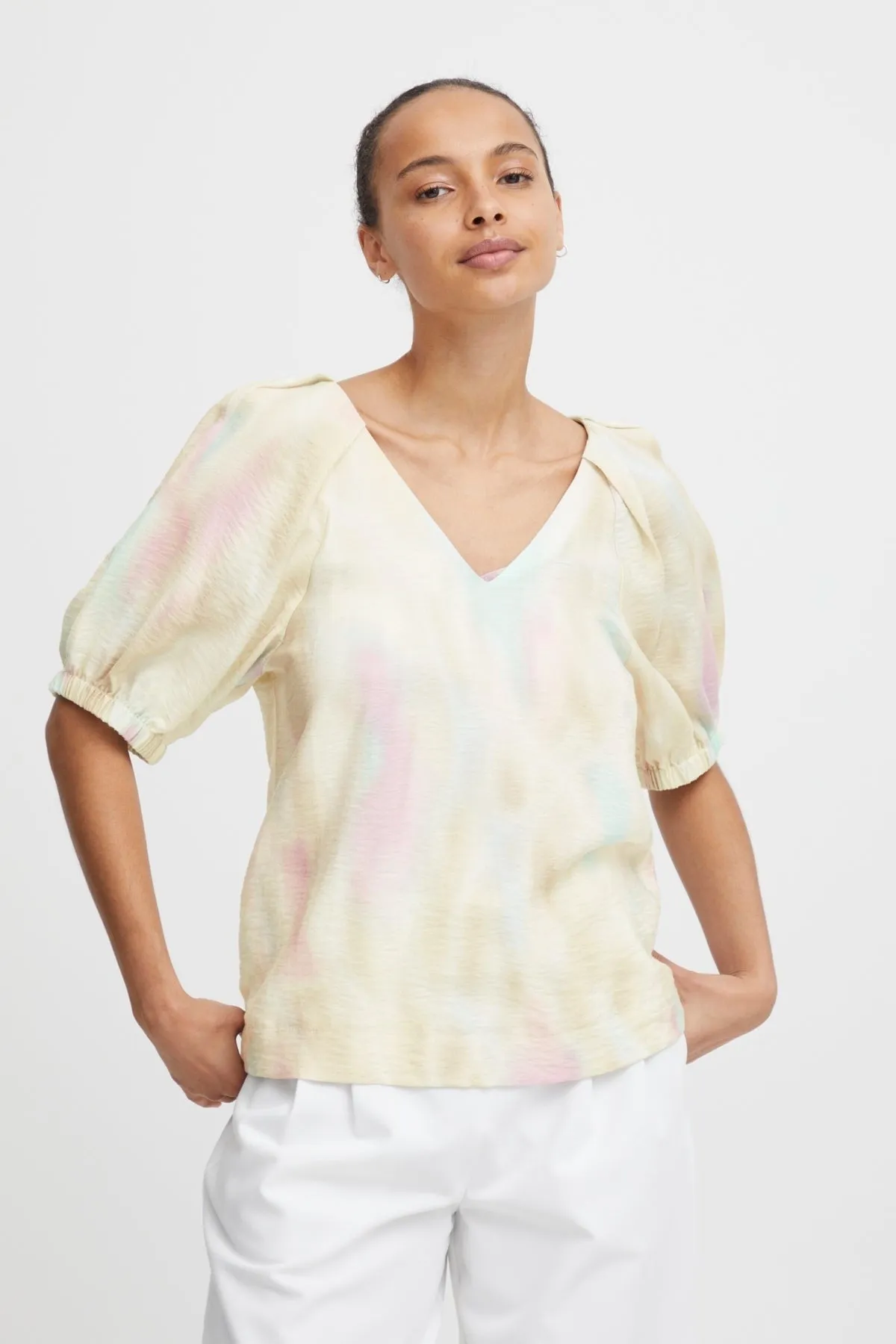 Pastel Printed Blouse