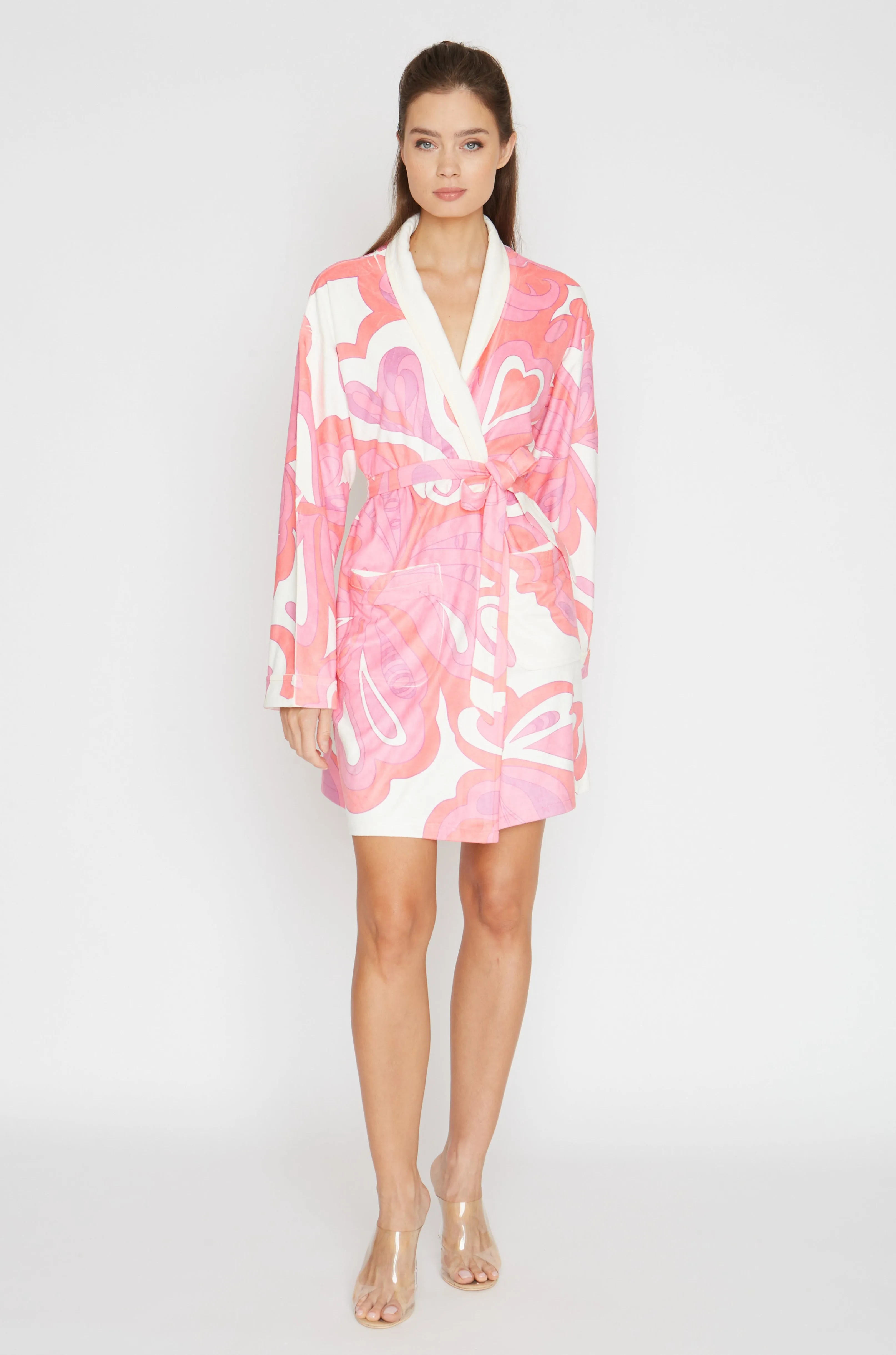 Pink Martini Short Robe