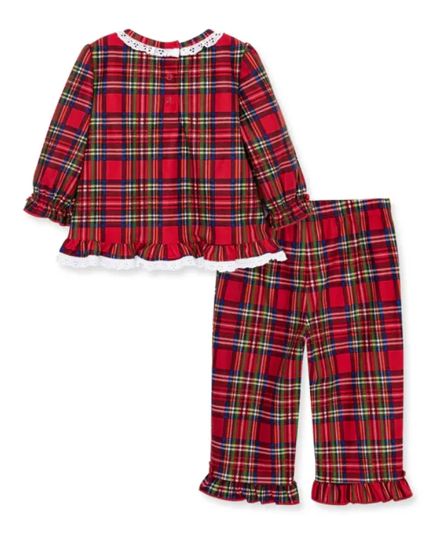 Plaid Ruffle Pajama