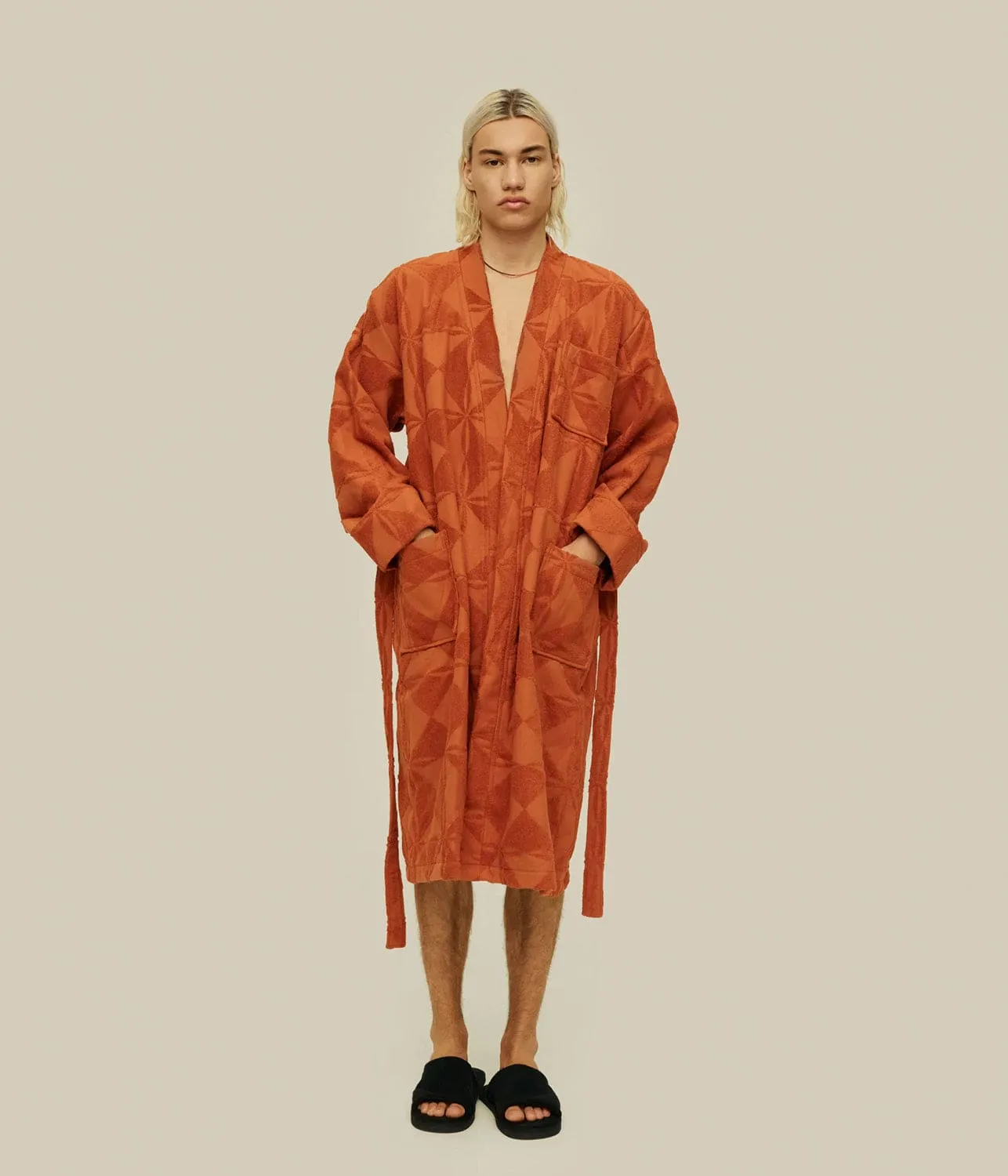 PLATEAU ROBE- TERRACOTTA