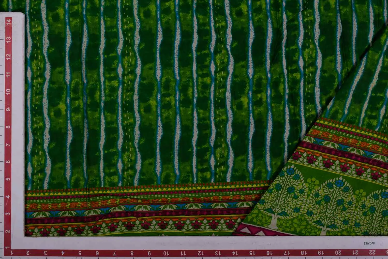 Precut 1.5 Meters Multicolor Cotton Cambric Fabric