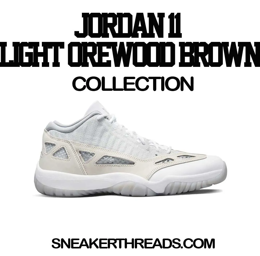 Retro 11 IE Orewood Brown Cost Shirt