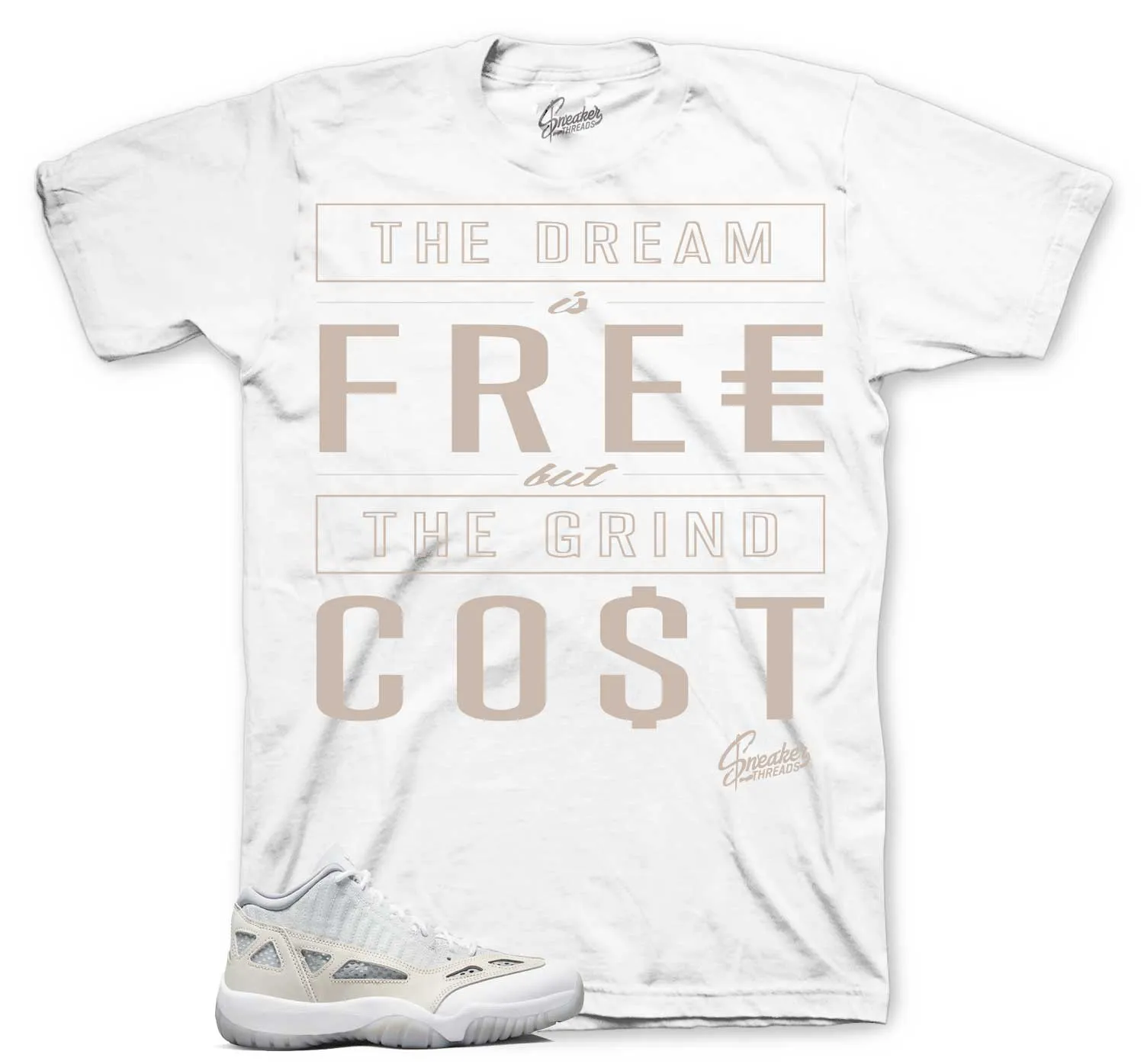 Retro 11 IE Orewood Brown Cost Shirt