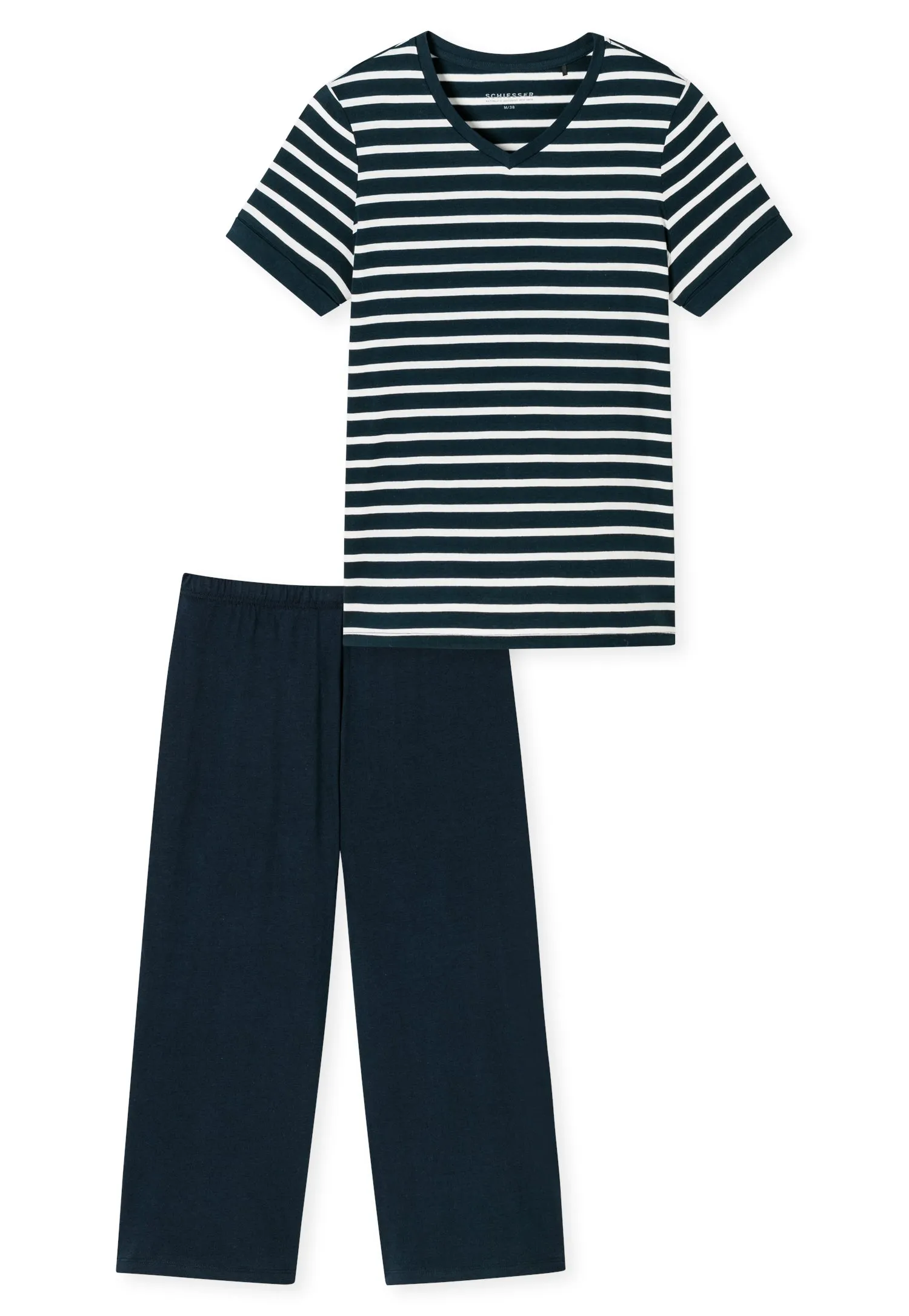 Schiesser - Casual Essentials - 3/4-Length Pajamas