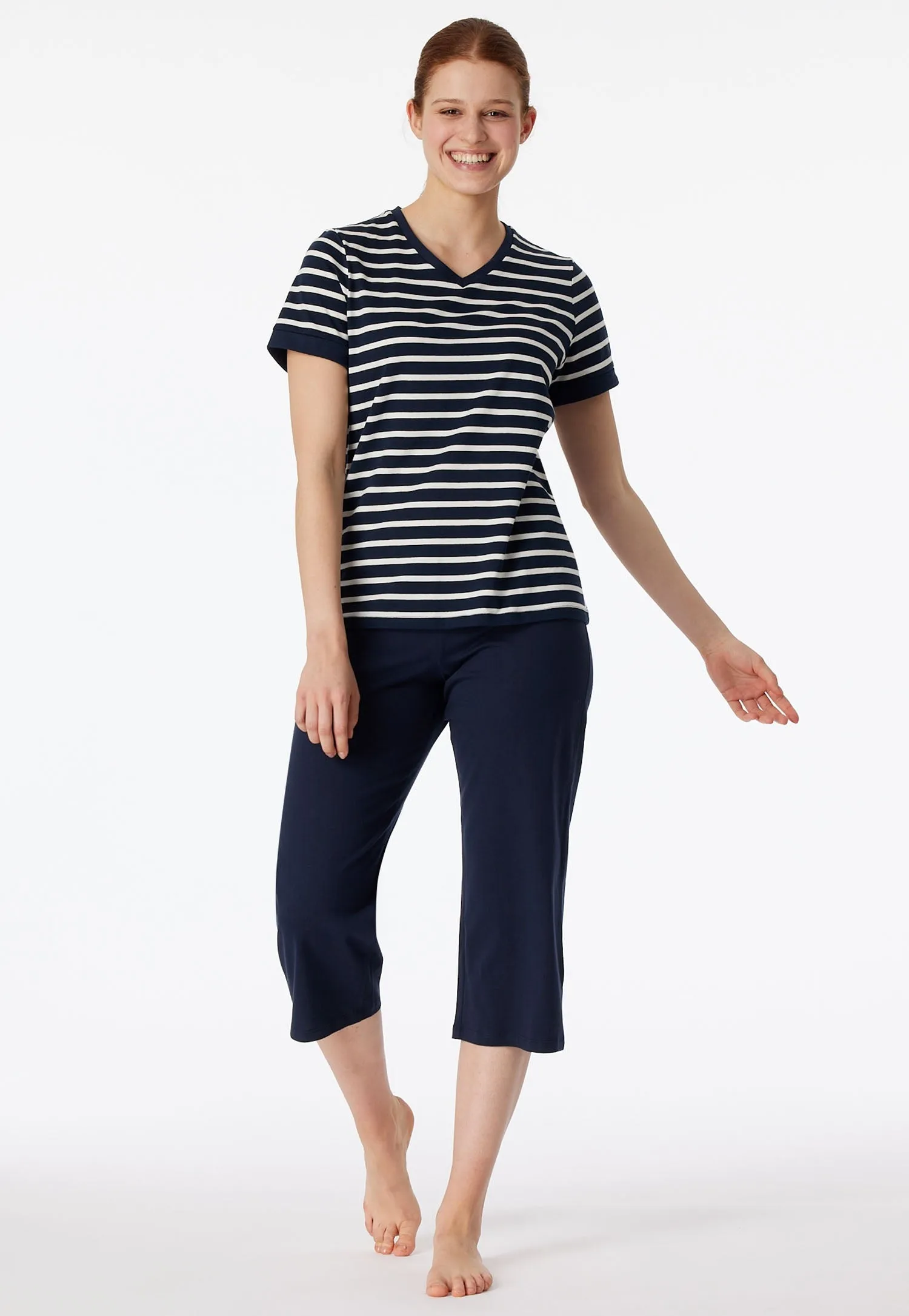 Schiesser - Casual Essentials - 3/4-Length Pajamas