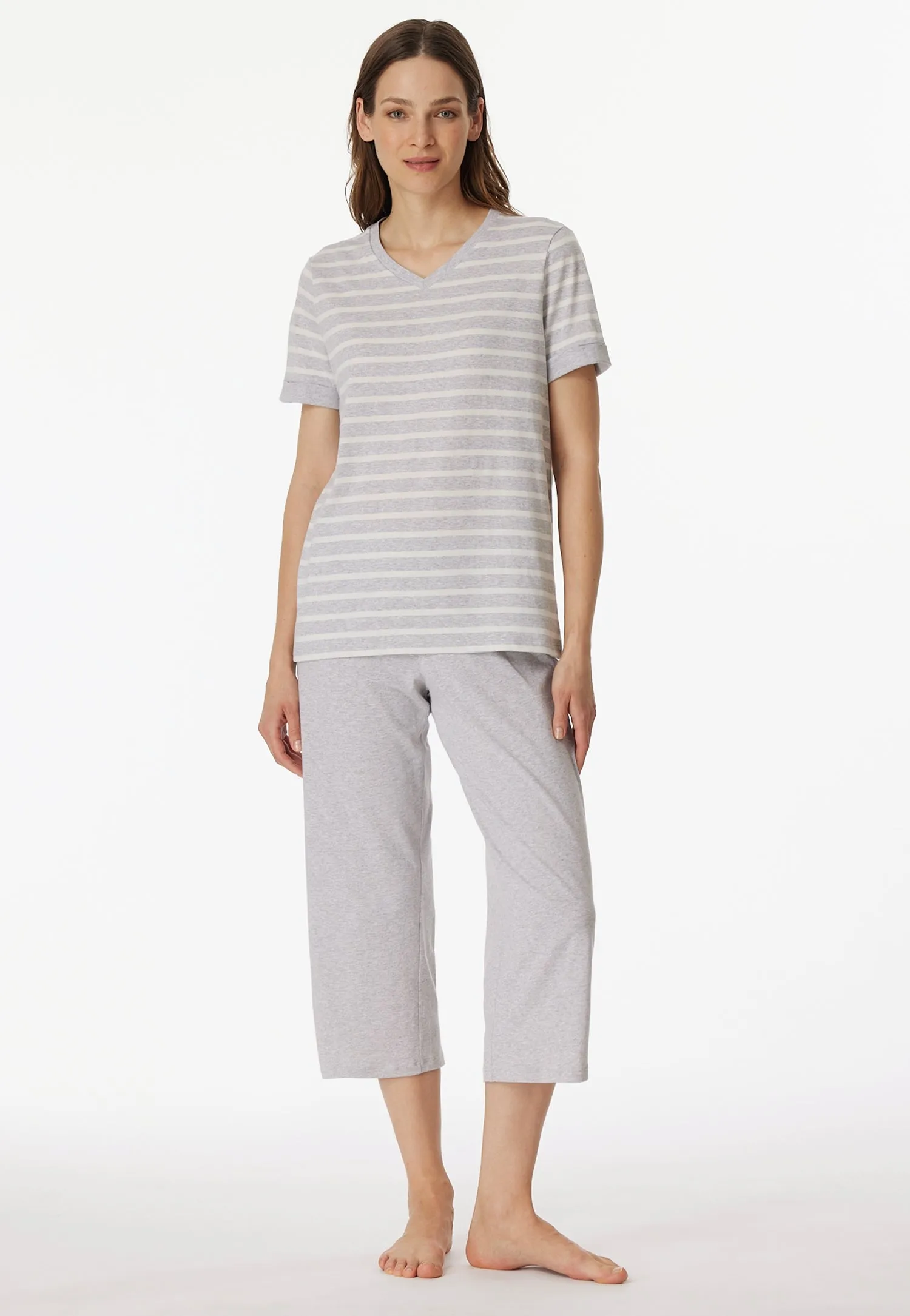 Schiesser - Casual Essentials - 3/4-Length Pajamas