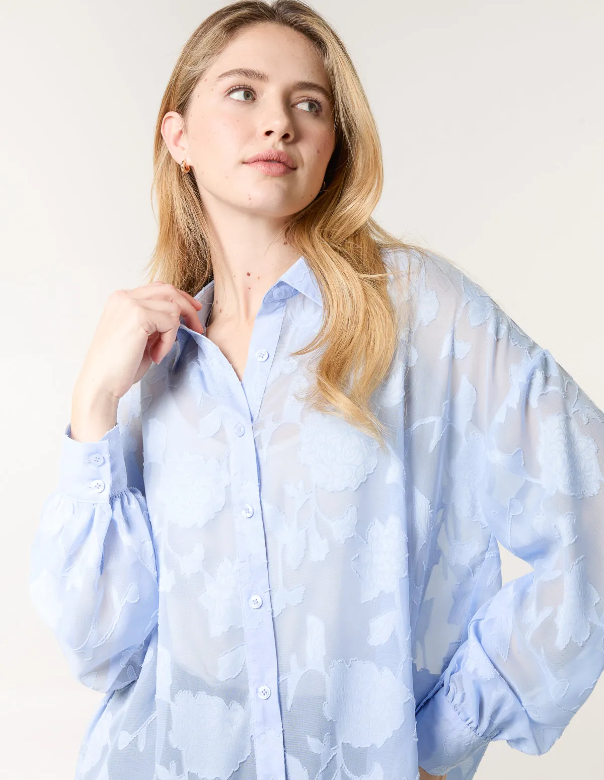 Sheer Devore Shirt