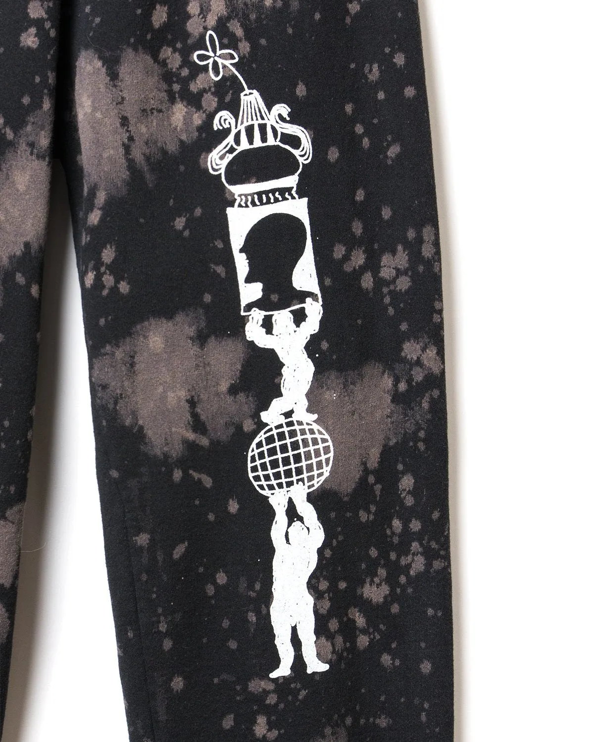 Slam Jam x Brain Dead Sweat Pants - Splatter Dye