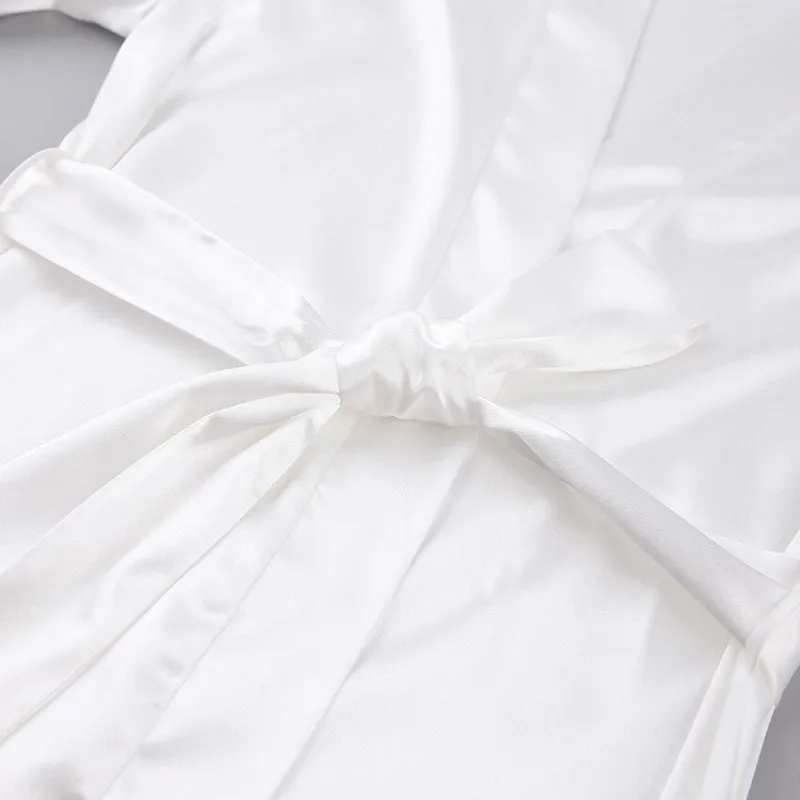 Sleepwear Satin Robes For Women