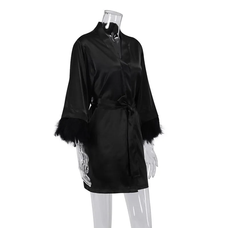 Sleepwear Satin Robes For Women