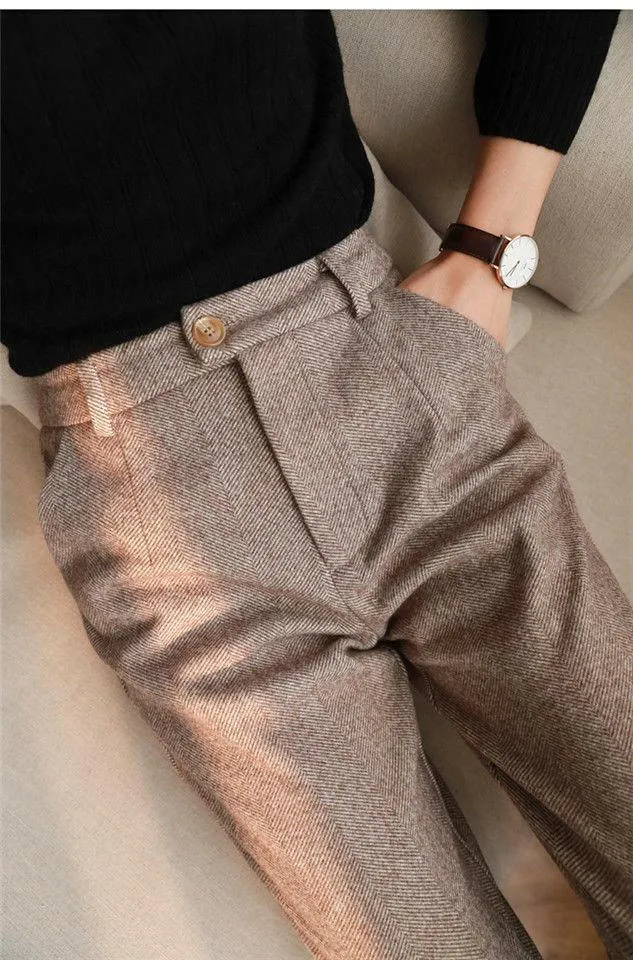 Tailored Fusion Pencil Pants: Sophisticated Style and Comfort