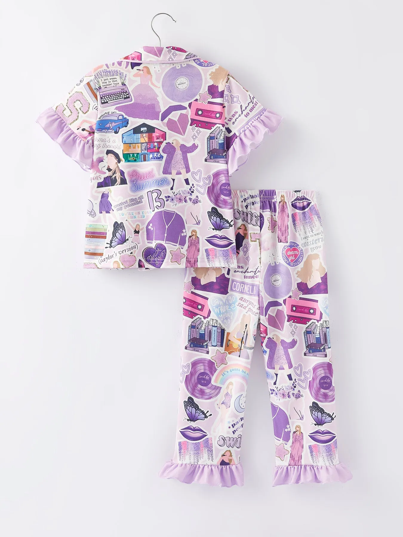 TS Character Print  Girls Pajamas