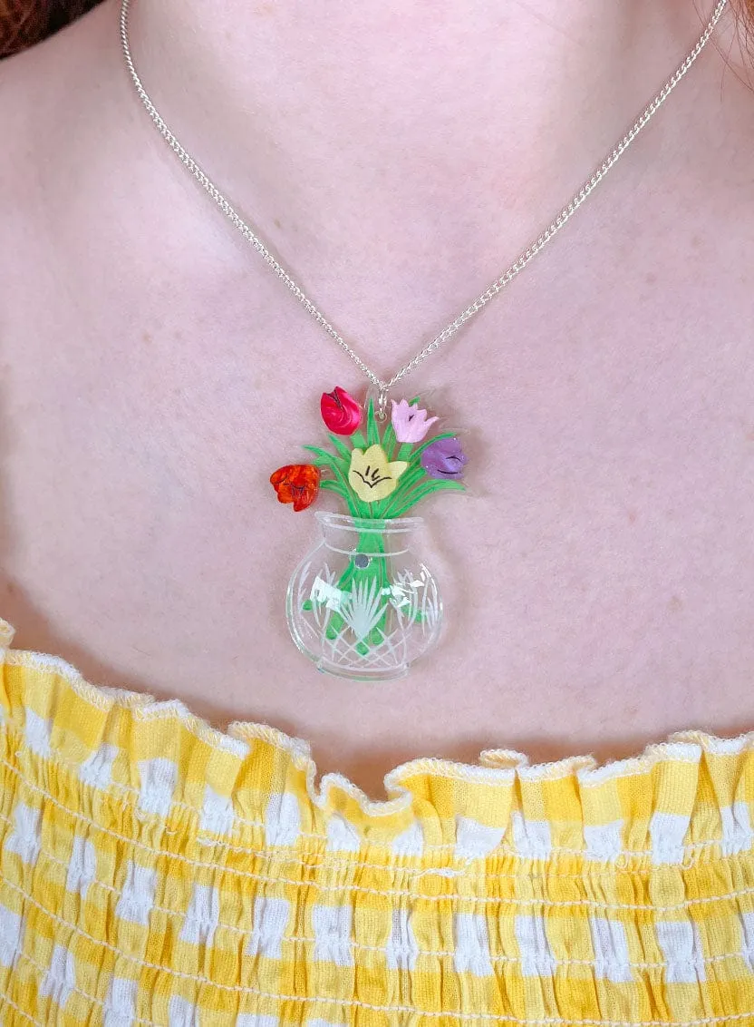 Tulip Vase Pendant