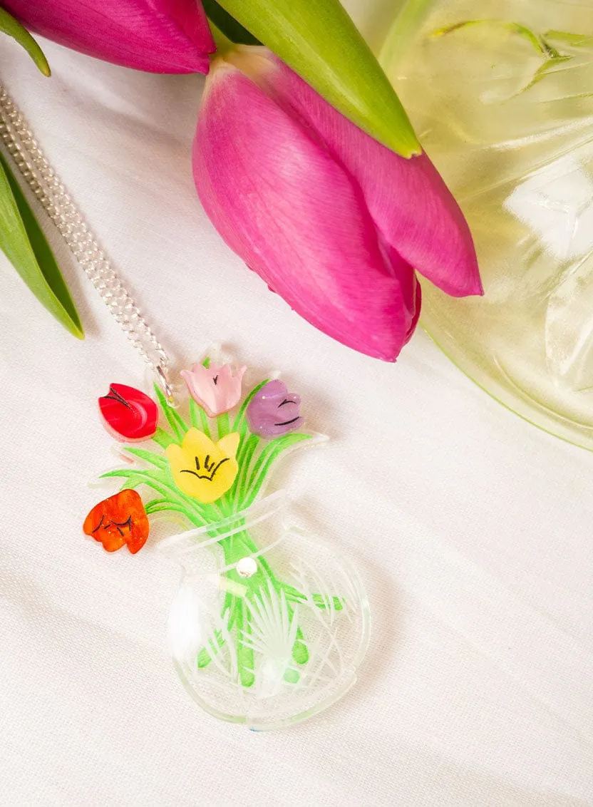 Tulip Vase Pendant