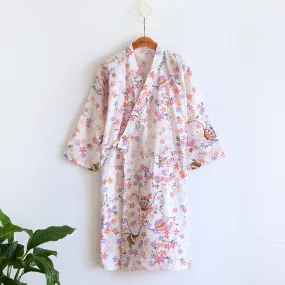 Women Spring And Summer Soft Bathrobe